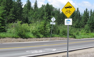 sentiers de vélo dans le Nord ouest québécois